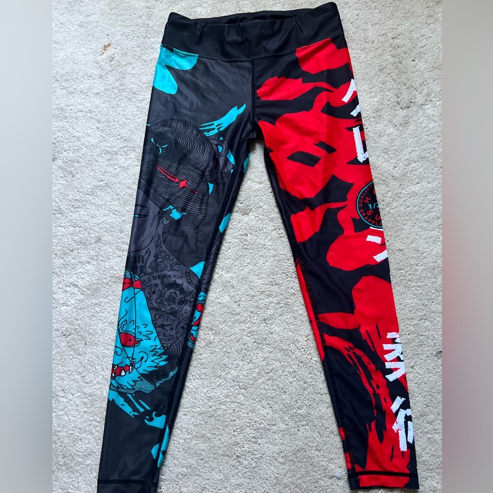 Half Sumo Drawstring Leggings